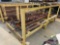 METAL RACK WITH METAL CONCRETE FRAMING MATERIAL