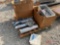 CONTETNS OF PALLET: COMMERCIAL CUP HOLDERS, STAINLESS PANS, SILVERWARE, PLATES, SALT & PEPPER SHAKER