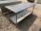 COMMERCIAL STAINLESS KITCHEN TABLE
