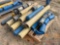 PALLET OF UNUSED CONVEYOR ROLLERS