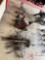LOT OF VARIOUS JACKS, JACK STANDS, AND TIRE TOOLS