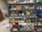 ROLLING SHELF OF VARIOUS PIPE FITTINGS AND PARTS