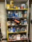SHELF OF VARIOUS PAINT