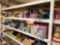 CONTENTS OF 5 SHELVES VARIOUS ELECTRICAL PARTS AND WIRE