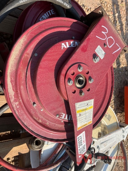 ALEMITE HOSE REEL WITH FUEL HOSE