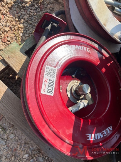 ALEMITE HOSE REEL WITH HOSE