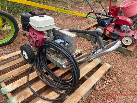 BE PRESSURE WASHER, HOSE, & WAND