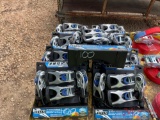 (9) 4 PACK 10' RATCHET TIE DOWNS