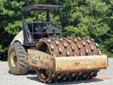 2006 INGERSOLL-RAND SD-105F TF PADFOOT...VIBRATORY SINGLE DRUM COMPACTOR