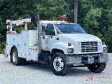 2001 CHEVROLET C6500 4X2 S/A SERVICE TRUCK W/ CRANE