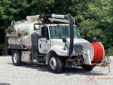 2002 INTERNATIONAL 4300 4X2 S/A VACUUM TANKER TRUCK W/ 2001 VACTOR 2103-16