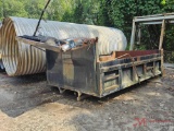 14' DUMP BED, ELECTRIC TARP, 3' SIDES