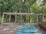 37' X 11' X 4 1/2' METAL I-BEAM FRAME STRUCTURE