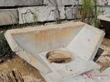 CONCRETE CULVERT ENTRANCE/EXIT WITH 2 1/2' HOLE