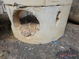 5' X 2 1/2' CONCRETE BASE 3 INLETS