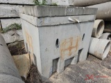 5' X 5' X 4' CONCRETE BOX, 6