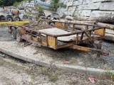 1989 MOON TANDEM AXLE UTILITY TRAILER