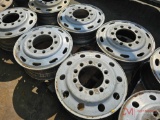 (4) ALUMINUM TRUCK WHEELS...