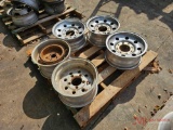 (5) ALUMINUM WHEELS