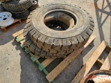 (2) 10.00 - 20 TRUCK TIRES