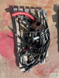PALLET OF VARIOUS HYDRAULIC HOSES