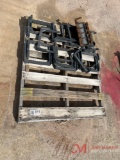 CONTENTS OF PALLET, PLASTIC MANHOLE STEPS
