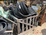 PALLET OF PLASTIC PIPE COUPLERS