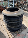 PALLET OF RUBBER SAFETY BARREL BASES