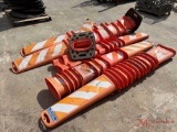 MULTIPLE PLASTIC SAFETY VERTICAL PANELS