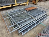 PALLET OF VARIOUS CHAIN LINK GATES