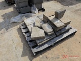 PALLET OF VARIOUS CONCRETE BLOCKS
