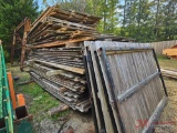 VARIOUS SIZE WOODEN PRIVACY FENCE PANELS