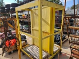 ROLLING METAL STORAGE RACK