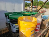 PALLET OF LATEX-ITE DRIVEWAY FILLER SEALER AIRPORT GRADE