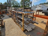 METAL RACK w/ CONTENTS
