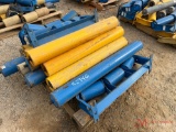 PALLET OF UNUSED CONVEYOR ROLLERS