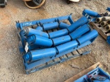 PALLET OF UNUSED CONVEYOR ROLLERS