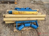 PALLET OF UNUSED CONVEYOR ROLLERS