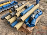 PALLET OF UNUSED CONVEYOR ROLLERS