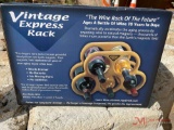 MULTIPLE BOXES OF VINTAGE EXPRESS WINE RACKS