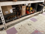 SHELF OF TEST PLUGS AND PARTS