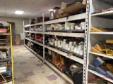 (3) 8' SECTIONS OF METAL WAREHOUSE RACKING