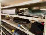 CONTENTS OF 5 SHELVES TRUCK AND EQUIPMENT PARTS AND FILTERS
