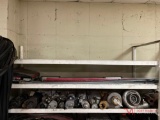 CONTENTS OF 2 SHELVES LOAD LOCKS, STARTERS, TURBOS
