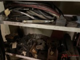 CONTENTS OF 2 SHELVES TRUCK AND TRAILER PARTS