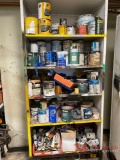 SHELF OF VARIOUS PAINT