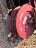 LINCOLN HOSE REEL WITH HOSE
