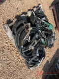 PALLET OF VARIOUS FUEL HOSES AND NOZZLES