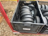 CRATE OF DOLLY WHEELS