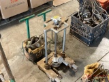 MCELROY PIPE CLAMP AND (2) HOLDERS